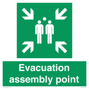 Evacuation assembly point